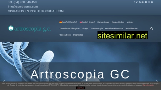 artroscopiagc.es alternative sites