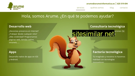 arumeinformatica.es alternative sites