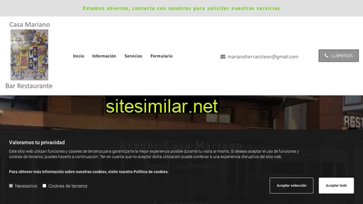 asadorcasamariano.es alternative sites