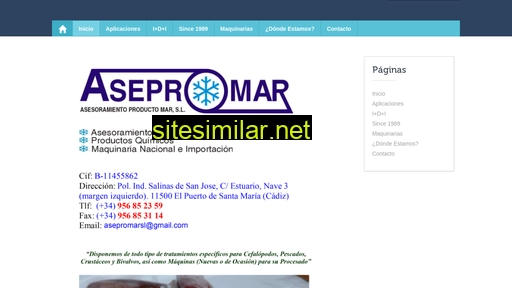 asepromar.es alternative sites