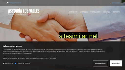 asesorialosvalles.es alternative sites