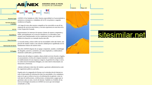 asinex.es alternative sites