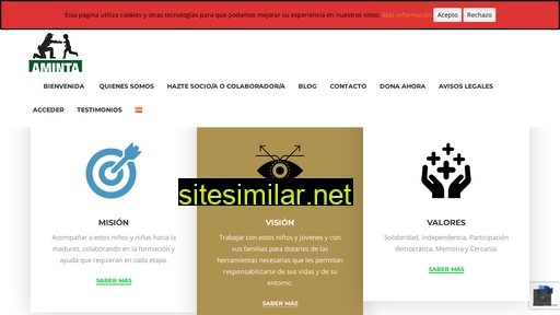 asociacionaminta.es alternative sites