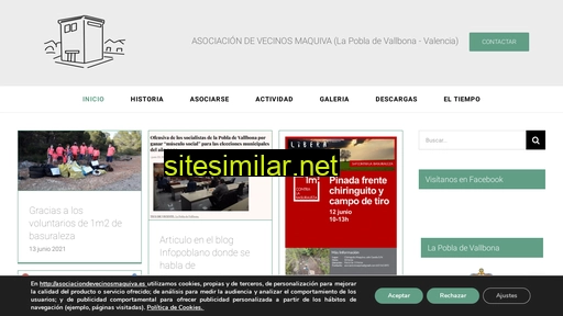asociaciondevecinosmaquiva.es alternative sites