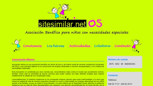 asociacionmimos.es alternative sites