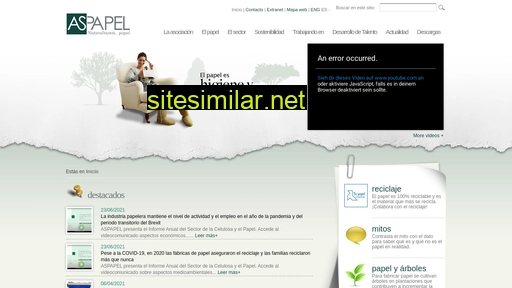 aspapel.es alternative sites