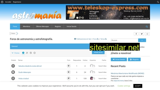 astromania.es alternative sites