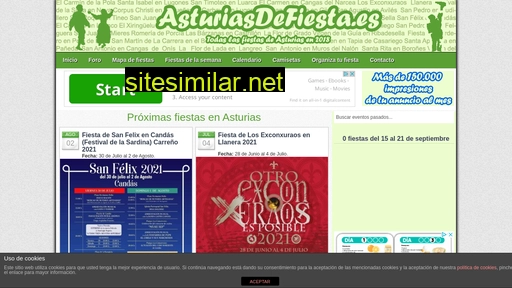 asturiasdefiesta.es alternative sites