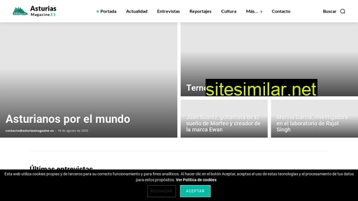 asturiasmagazine.es alternative sites