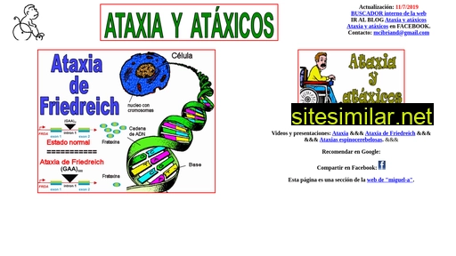 ataxia-y-ataxicos.es alternative sites