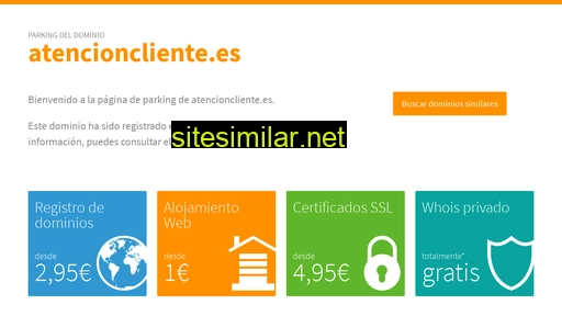 atencioncliente.es alternative sites