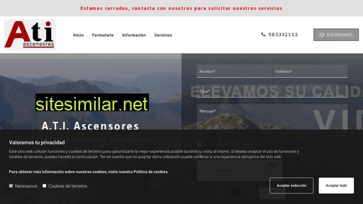 atiascensores.es alternative sites