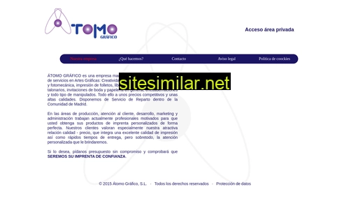 atomografico.es alternative sites