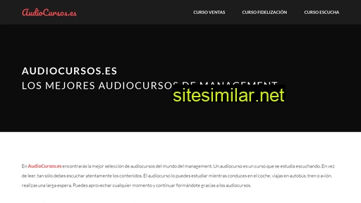 audiocursos.es alternative sites