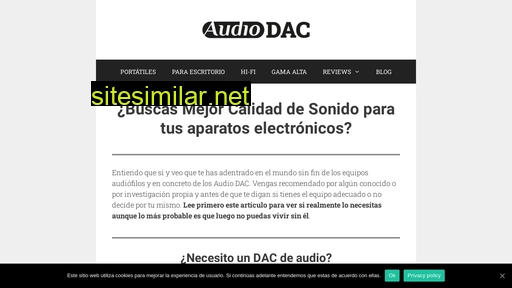 audiodac.es alternative sites