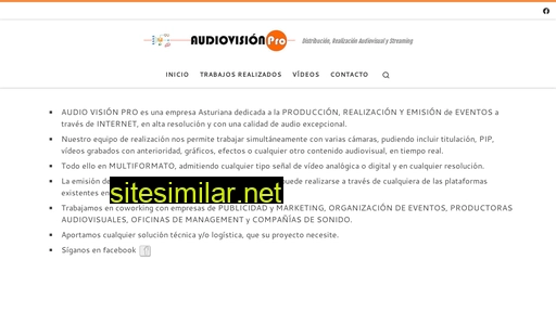 audiovisionpro.es alternative sites