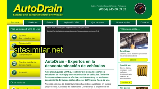 autodrain.es alternative sites