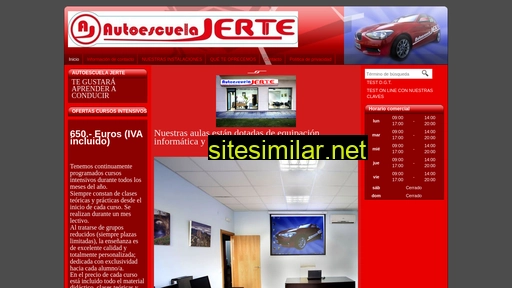 autoescuelajerte.es alternative sites