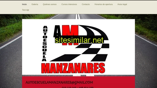 autoescuelamanzanares.es alternative sites