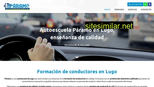 autoescuelaparamo.es alternative sites