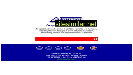 automatica-elec.es alternative sites
