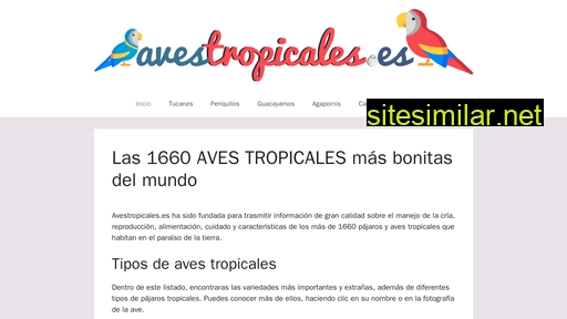avestropicales.es alternative sites