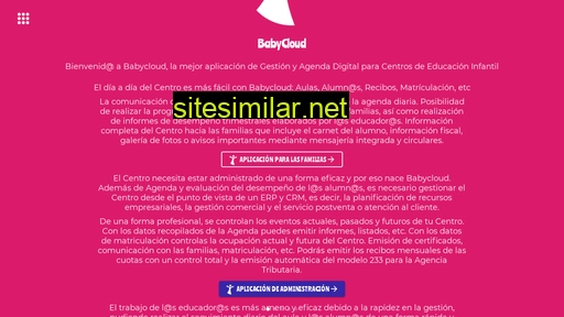 babycloud.es alternative sites
