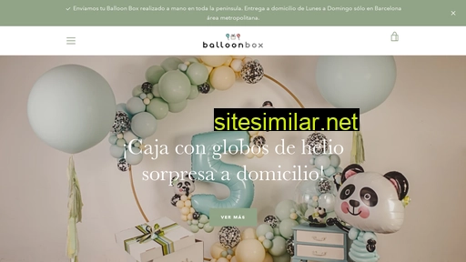 balloonbox.es alternative sites