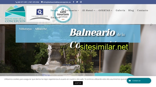balneariodelaconcepcion.es alternative sites