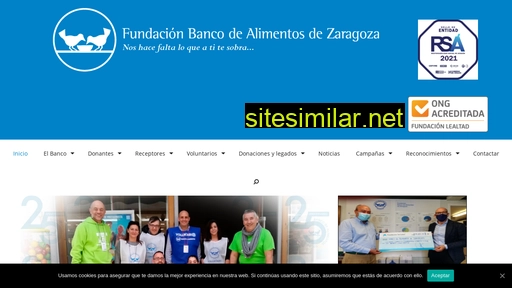 bancodealimentosdezaragoza.es alternative sites