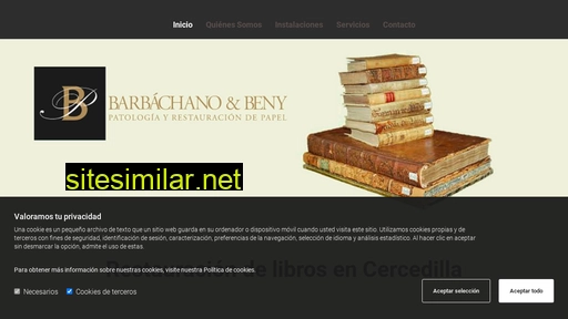 barbachano-beny.es alternative sites