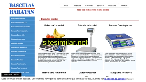 basculasbaratas.es alternative sites