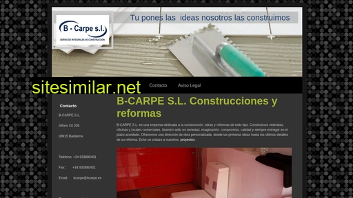 bcarpe.es alternative sites