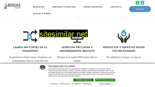 bdgas.es alternative sites