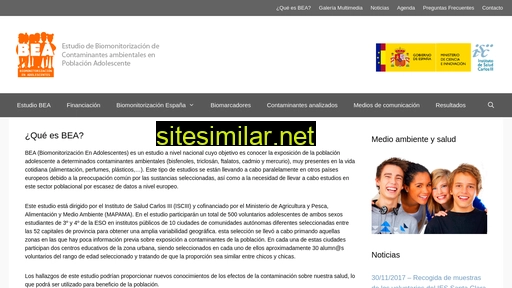 bea.isciii.es alternative sites