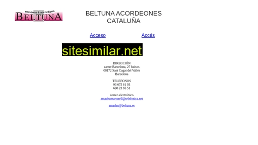 beltuna.es alternative sites