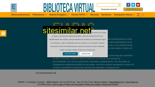 Bibliotecafiapas similar sites