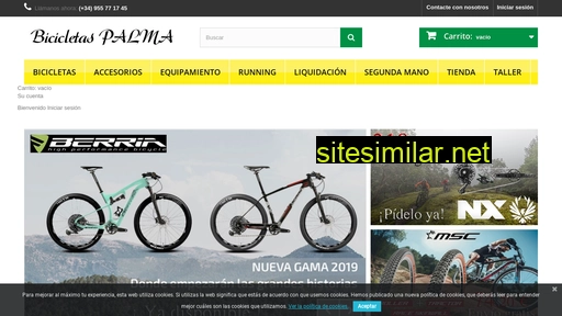 bicicletaspalma.es alternative sites