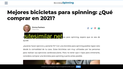 bicicletaspinning.com.es alternative sites