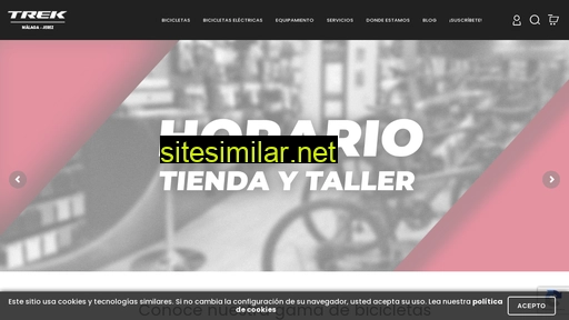 bicicletastrek.es alternative sites
