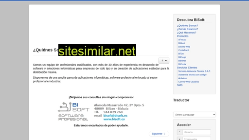 bisoft.es alternative sites