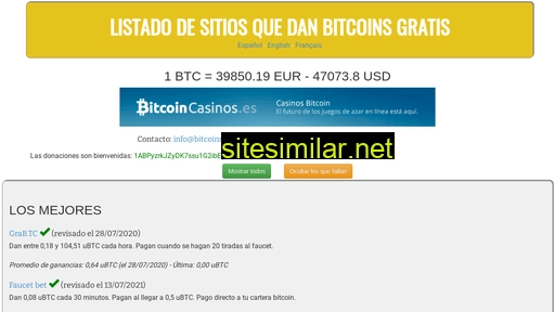 bitcoinsgratis.com.es alternative sites