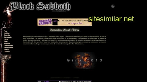 blacksabbath.es alternative sites