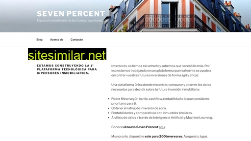 blog.sevenpercent.es alternative sites