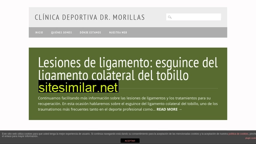 Blogclinicadeportivadrmorillas similar sites