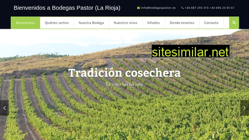 bodegaspastor.es alternative sites