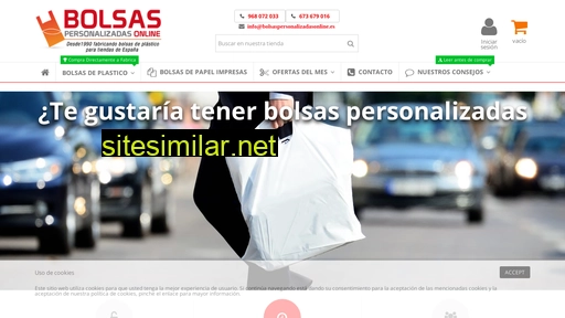 bolsaspersonalizadasonline.es alternative sites