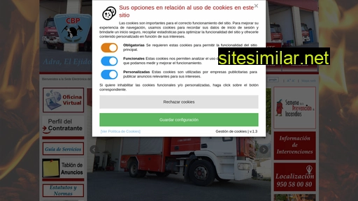 bomberosdelponiente.es alternative sites