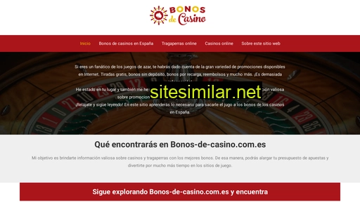 Bonos-de-casino similar sites