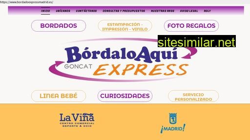 bordadoexpressmadrid.es alternative sites